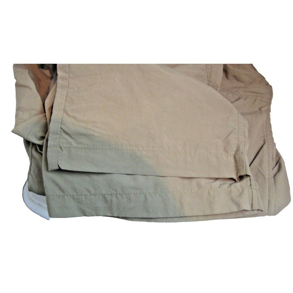 Womens White Sierra Olive Nylon Convertible Pants/Shorts sz Lg(34x7/30x11r) - Picture 4 of 6